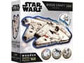 Miniatyrbild 1 av 2: Trefl Träpussel 160 element Star Wars Millennium Falcon