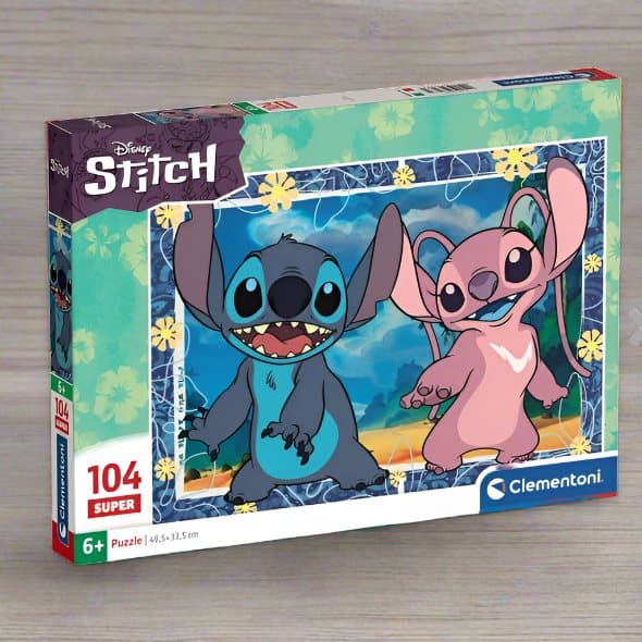 Clementoni Disney Stitch 104 Piece Jigsaw Puzzle