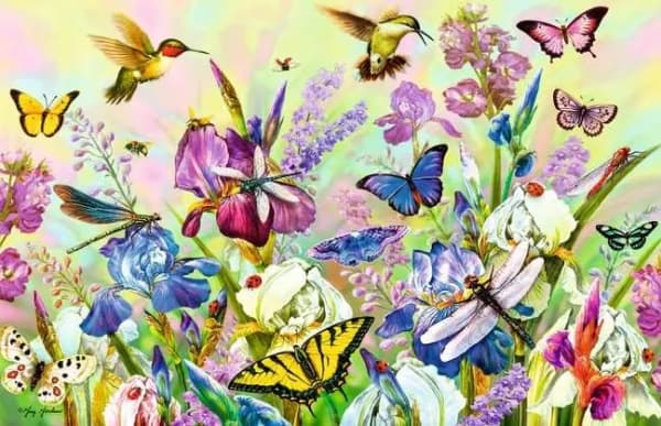 Ravensburger Dėlionė 200 vnt - Žydinti pieva