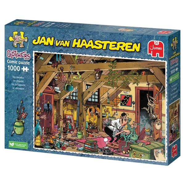 Jan Van Haasteren Oldtimers The Bachelor Pussel 1000 bitar