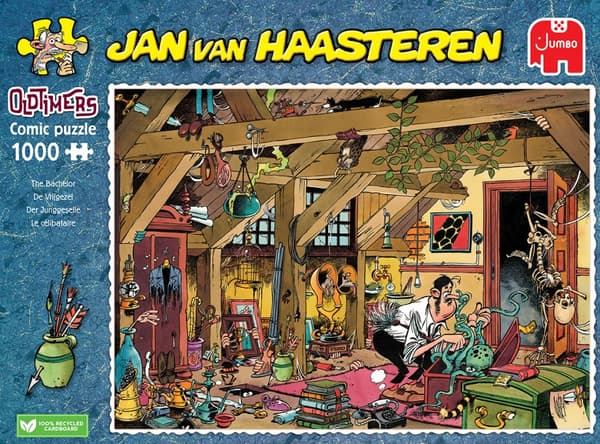Jan Van Haasteren Oldtimers The Bachelor Pussel 1000 bitar