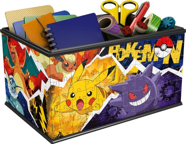 Pokemon Opbevaringsboks 3D Puslespil 216 brikker