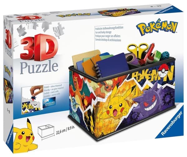 Pokemon Förvaringslåda 3D Pussel 216 bitar