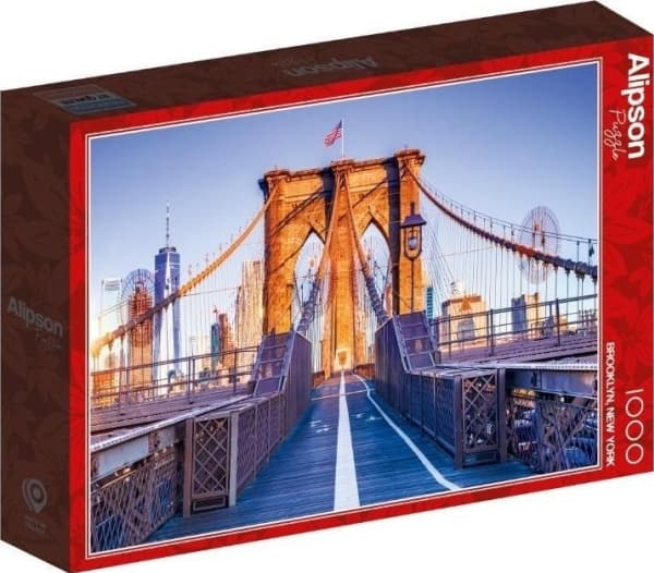 Puzzle 1000 Nowy York, Most Brookliński