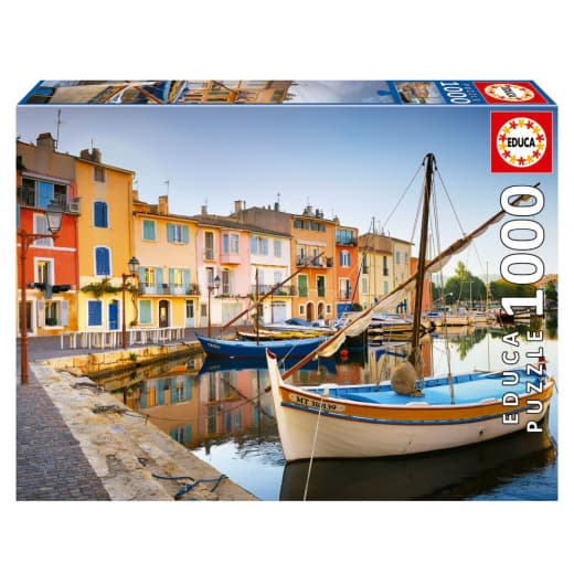Educa: Harbour In Martigues, Provence 1000 Palaa