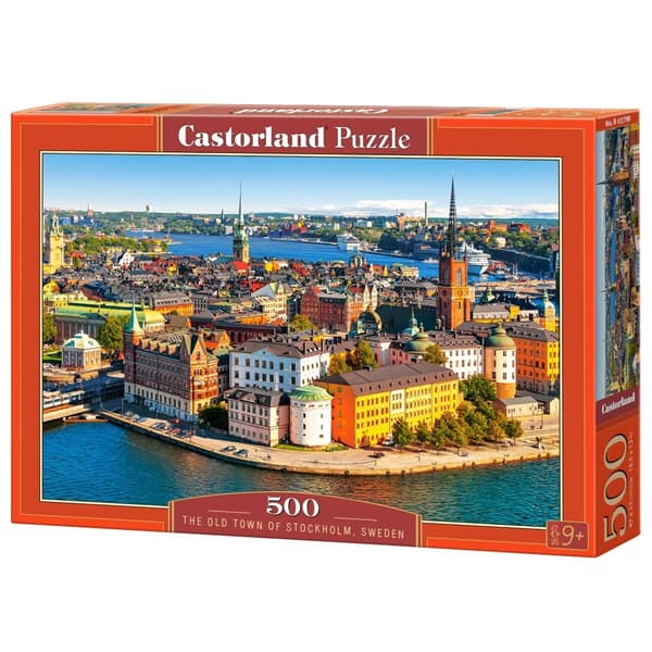 Castorland - The Old Town of Stockholm, Sweden 500 Palaa