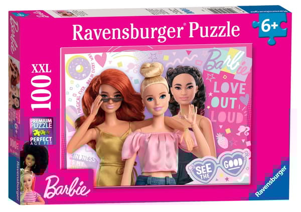 Pussel Barbie 100 bitar, Ravensburger