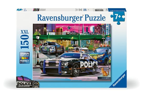 Pussel Police On Patrol 150 bitar, Ravensburger