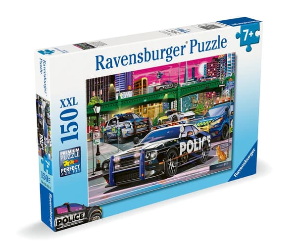 Pussel Police On Patrol 150 bitar, Ravensburger