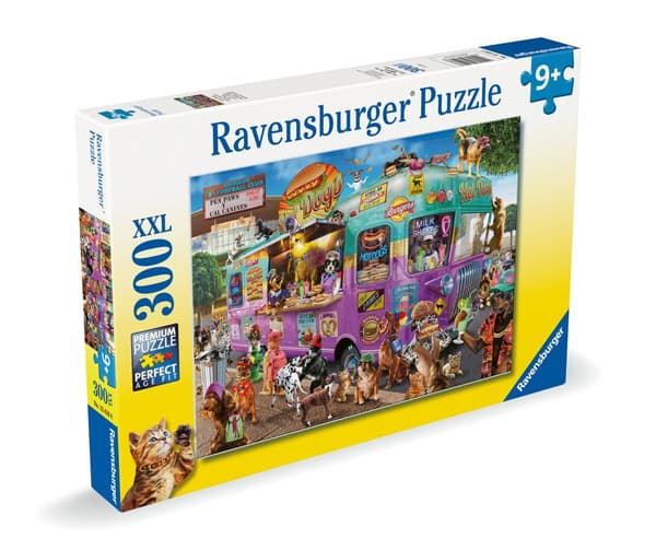 Puslespill Hot Diggity Dogs 300 brikker, Ravensburger