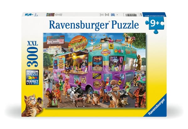 Pussel Hot Diggity Dogs 300 bitar, Ravensburger