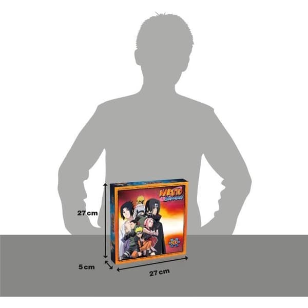 PUSSEL NARUTO SHIPPUDEN NINJAS FRÅN KONOHA 500 BILAR