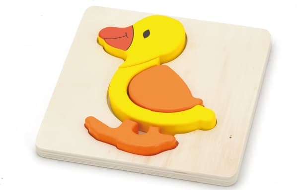 VIGA 59929 FIRST TODDLER PUZZLE - DUCK (BOX) (1860, Viga)