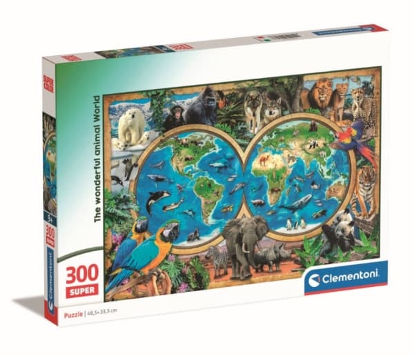 Clementoni Supercolor 21723, 300 pc(s), Animals, 9 yr(s)