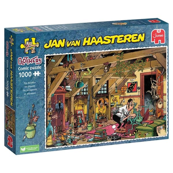 Jan Van Haasteren Oldtimers The Bachelor Puslespil 1000 brikker
