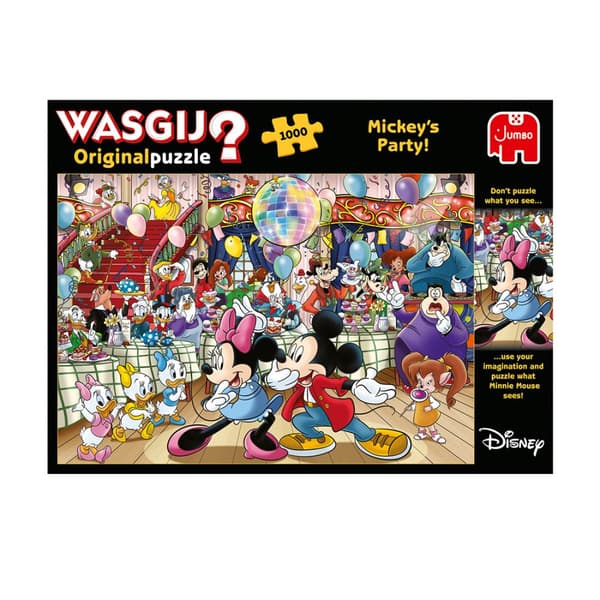 Wasgij Original Disney Mickey’s Party! Pussel 1000 bitar