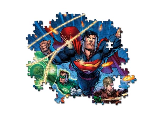 Clementoni Puzzle 300 palaa DC Comics Justice League - Oikeuden liiga