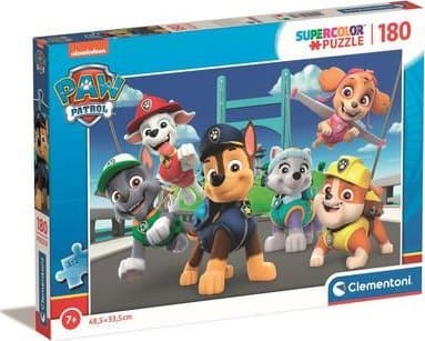 Clementoni Supercolor - Paw Patrol 180 Teile, 7 år