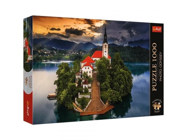 Trefl Puzzle 1000 biter Premium Plus Lake Bled Slovenia