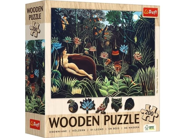 Trefl Träpussel 200 bitar Drömmen om Henri Rosseau