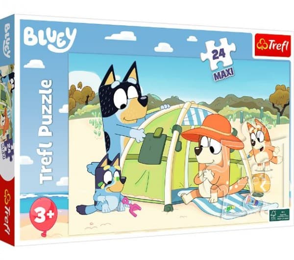 Trefl Pussel 24 bitar Maxi Bluey Underbar värld