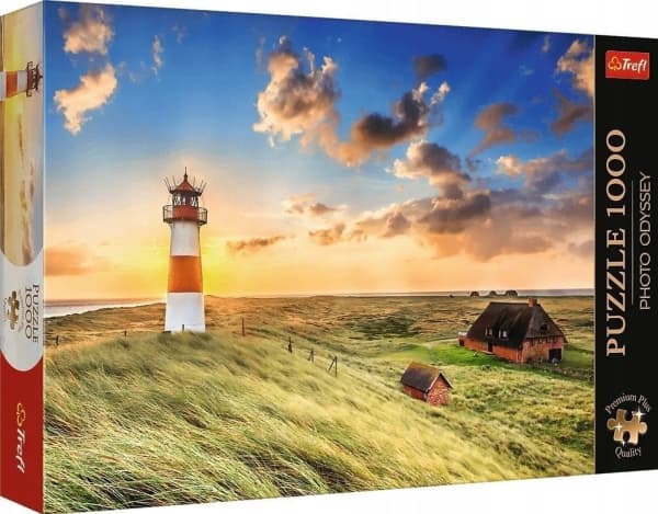 Trefl Puzzle 1000 elementtiä Premium Plus Majakka Luettelo Saksasta