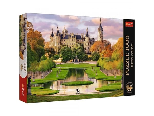Trefl Puzzle 1000 elementtiä Premium Schwerinin linna Saksa