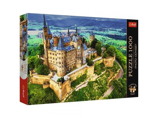 Trefl Puzzle 1000 elementtiä Premium Plus Hohenzollernin linna Saksa