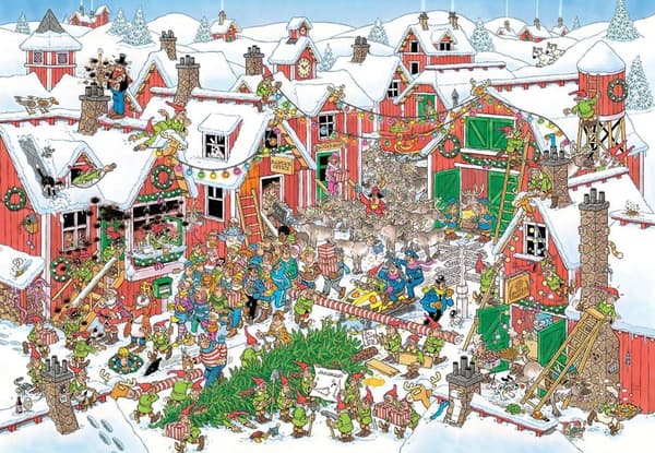 Jan Van Haasteren Santa's village Pussel 5000 bitar