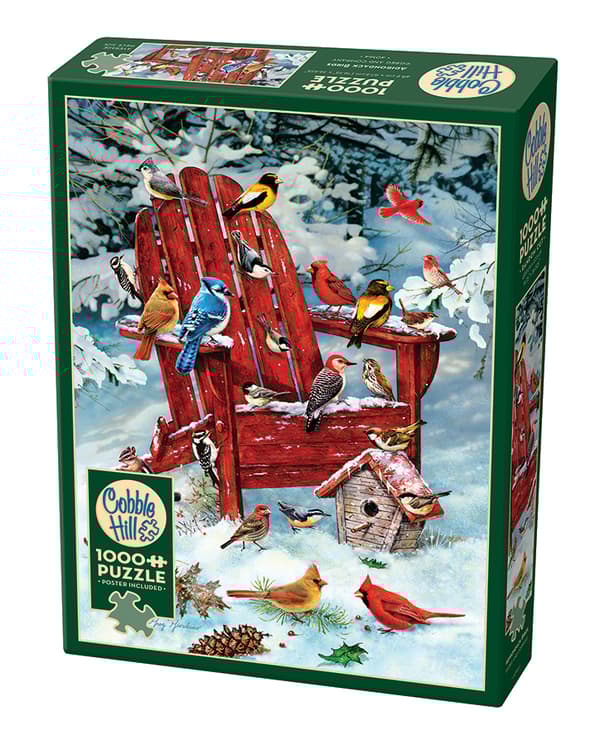 Pussel Adirondack Birds 1000 bitar, Cobble Hill