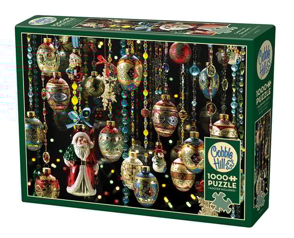 Pussel Christmas Ornaments 1000 bitar, Cobble Hill