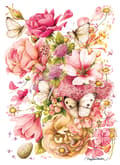 Miniatyrbild 4 av 4: Pussel Flower Press: Spring 1000 bitar, Cobble Hill
