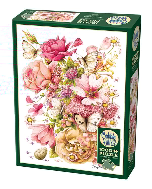 Pussel Flower Press: Spring 1000 bitar, Cobble Hill
