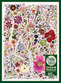 Miniatyrbild 1 av 4: Pussel Flower Press: Spring 1000 bitar, Cobble Hill