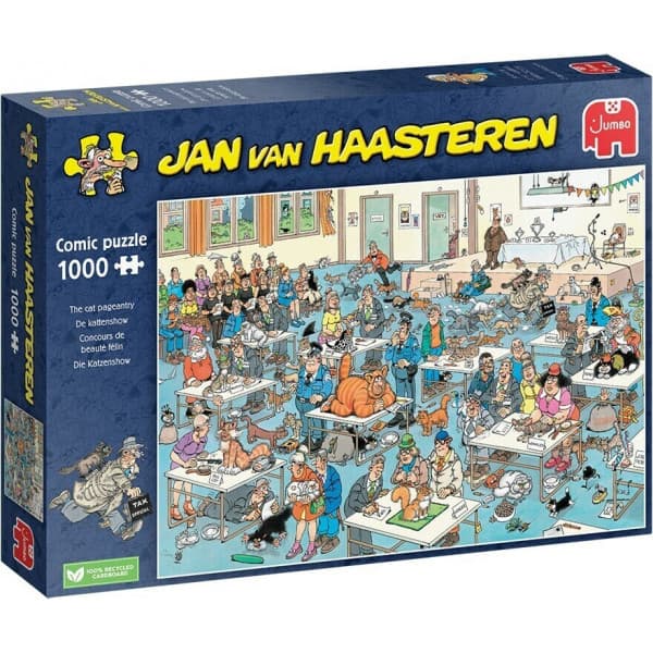 Jan van Haasteren, Kattenshow -palapeli, 2000 palaa