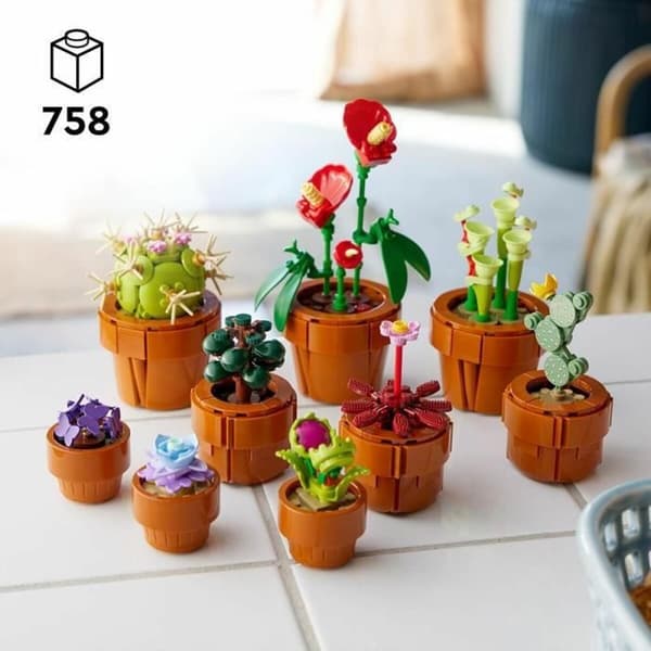 Byggsats Lego Icons 10329 Tiny Plants Multicolour 758 Delar
