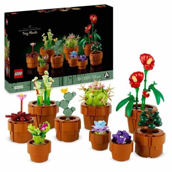 Byggsats Lego Icons 10329 Tiny Plants Multicolour 758 Delar