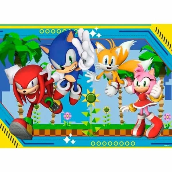 Pussel Ravensburger Sonic 100 Delar