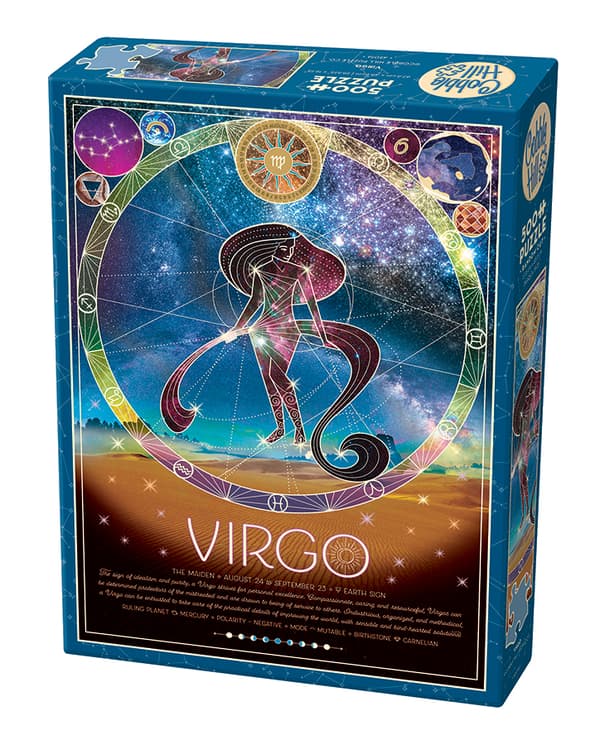 Pussel Zodiac Virgo 500 bitar, Cobble Hill