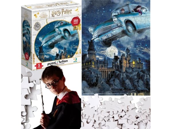 Dodo-puslespill med "Harry Potter"-tema - "Flying Ford Anglia" 350 brikker 8+