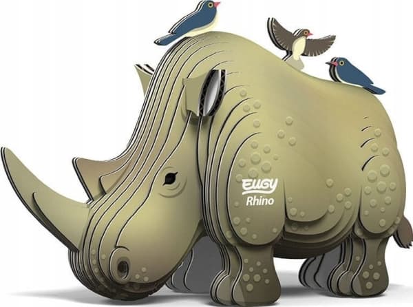Teka Eugy the Rhinoceros 3D Eco Puzzle -palapeli