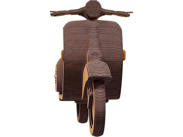3D Cardboard Puzzle - Scooter