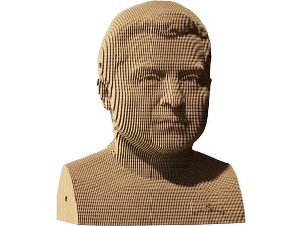 3D cardboard puzzle - Volodymyr Zelensky