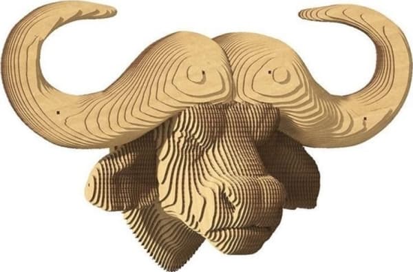3D pahviset seinäpalapelit - Wall Buffalo