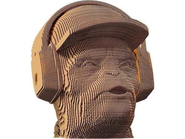 Puzzle 3D kartonowe - Three Wise Monkeys, Hear NE