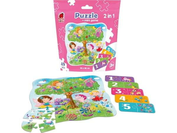 Roter Kafer PUZZLE 49 keiju laatikko + MINI PELI RK1140-02