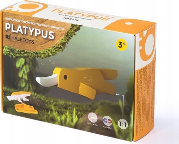 Teka HalfToys sammenleggbar platypus-figur