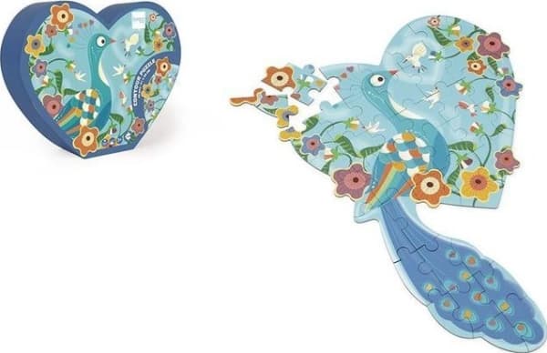 Puslespill 40 Contour Heart