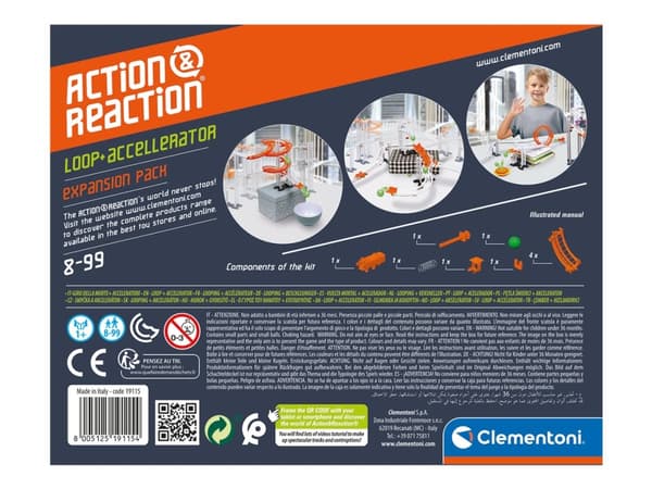 Clementoni Action & Reaction - Loop+ Accelerator Expansion Pack
