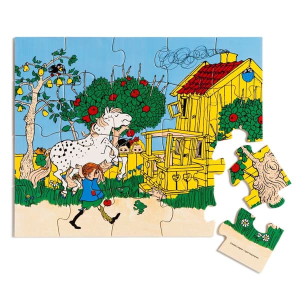 Pippi Puinen palapeli 20 kpl